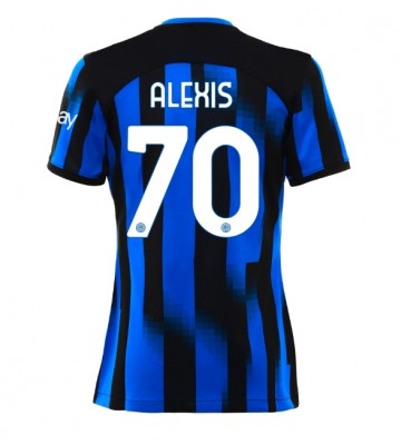 Inter Milan Alexis Sanchez #70 Kotipaita Naisten 2023-24 Lyhyet Hihat